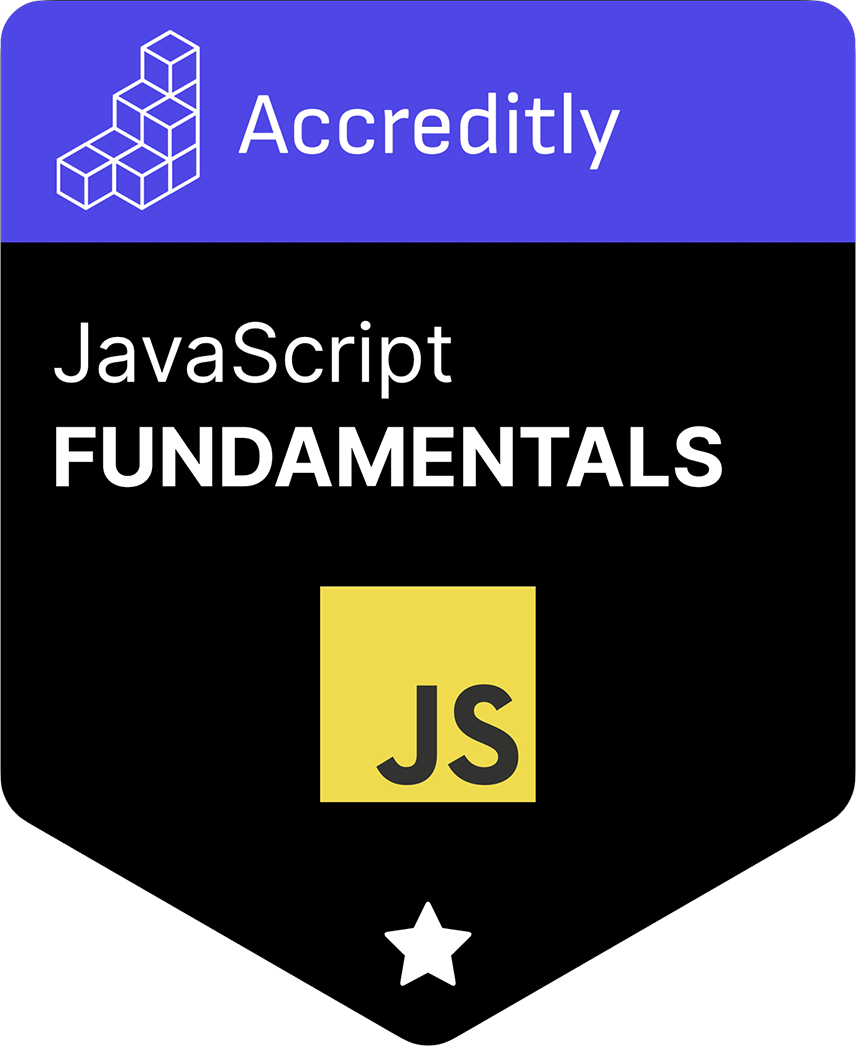 JavaScript Fundamentals Certification