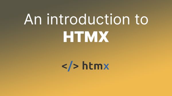 An introduction to HTMX