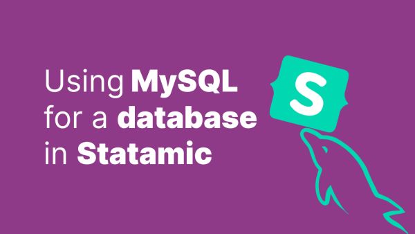 Using MySQL as a database for Statamic