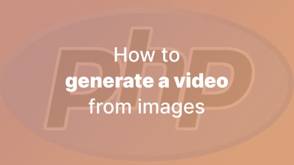 Creating a Video from Images with PHP and FFmpeg
