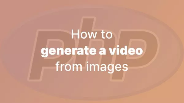 Creating a Video from Images with PHP and FFmpeg